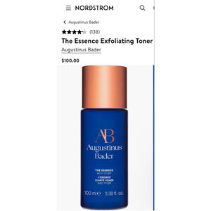 New Augustinus Bader The Essence Exfoliating Toner